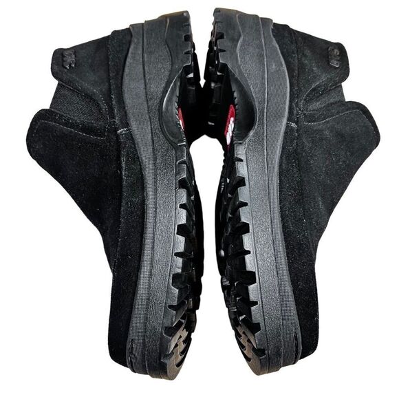 SAO Stacy Adams Men Shoe Oxford 8.5 Casual 63043 Suede Moc Toe Walking Black - Picture 7 of 8